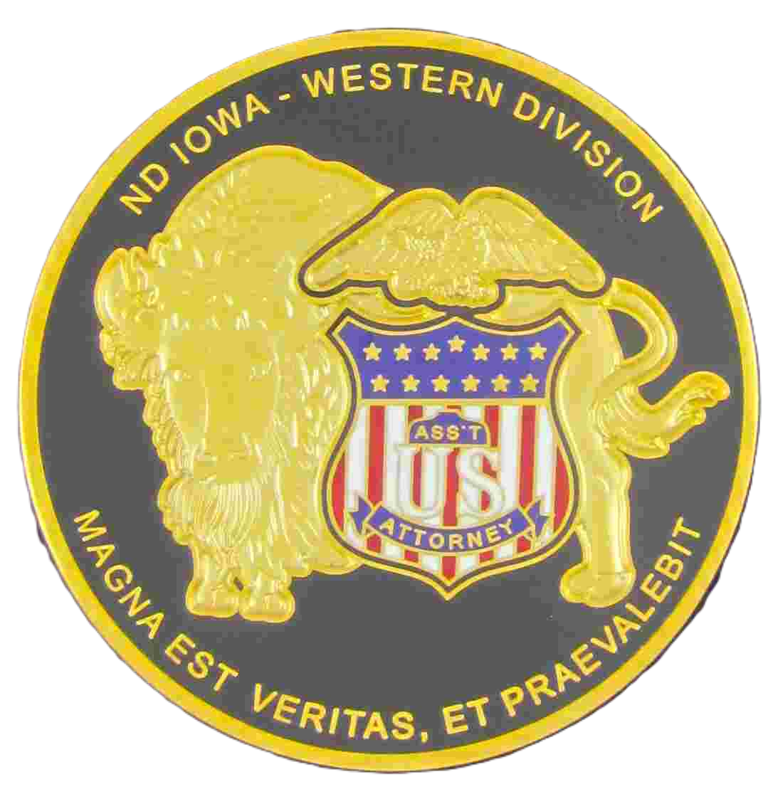 米国連邦検事局　U.S. Attorney’s Office バッジ（グリーン） 米国連邦検事局 U.S. Attorney's Office バッジ（グリーン） Southern
